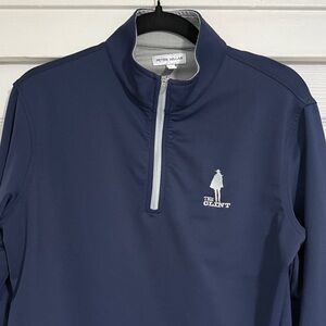 Peter Millar The Clint Eastwood Blue Half-Zip Pullover